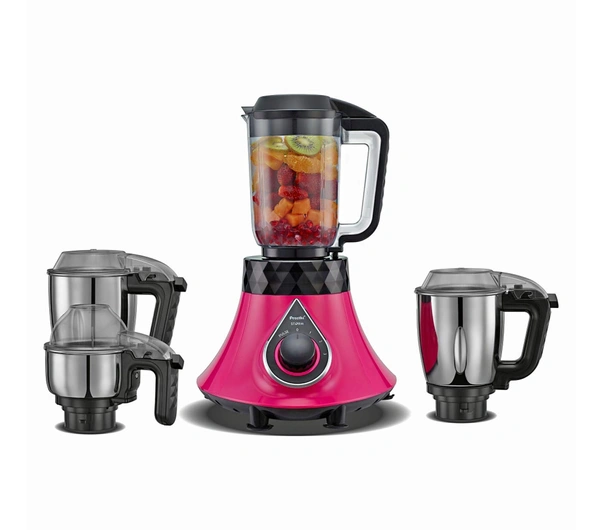 Preethi Storm 750-Watt Mixer Grinder with 4 Jars (Pink)  MG-237