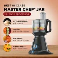 Preethi Zodiac MG-218 mixer grinder, 750 watt, Black/Light Grey, 5 jars - 3 In 1 insta fresh juicer Jar & Master chef food processor Jar, Vega W5 motor...  MG-218