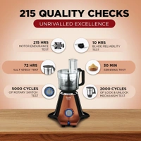  Preethi Zodiac Stardust Mixer Grinder for Kitchen, 5 Jars 750 Watt Mixie (3 Stainless steel Jars +1 Juicer Jar+1 Master Chef Plus Food processor Jar),...   MG-265