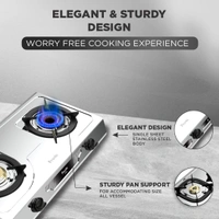 Preethi Glory 2 Burner Gas stove  SSGS-007