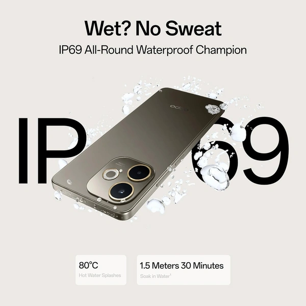 OPPO A5 Pro 5G (Mocha Brown, 8GB RAM, 128GB Storage)|6.67” HD+ 120Hz Refresh Rate Screen | 45W SUPERVOOC