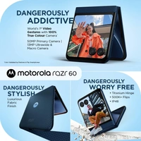 Motorola Razr 60 5G (Pantone Gibraltar Sea, 8GB RAM, 256GB Storage)