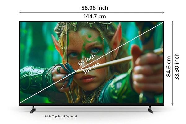  Sony 164 cm (65 inches) BRAVIA 2M2 Series 4K Ultra HD Smart LED Google TV K-65S25M2