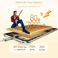 Realme 15 Pro 5G Smartphone 12+256GB Silver,4K 60FPS,144Hz HyperGlow 4D Curve Display,7000mAh Battery,80W SuperVOOC, Camera Triple 50MP, Snapdragon 7 Gen 4, IP69