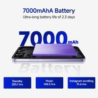Redmi 15 5G Sandy Purple 8GB + 256GB | Segment's Largest 7000mAhA Battery | Segment's Largest Display 17.53cm(6.9) Up to 144Hz | Snapdragon 6s Gen 3 | 18W Reverse Charging | 50MP AI Dual Camera