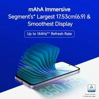 Redmi 15 5G Sandy Purple 8GB + 256GB | Segment's Largest 7000mAhA Battery | Segment's Largest Display 17.53cm(6.9) Up to 144Hz | Snapdragon 6s Gen 3 | 18W Reverse Charging | 50MP AI Dual Camera