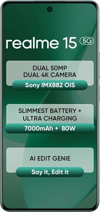 realme 15 5G (Velvet Green, 128 GB)  (8 GB RAM)