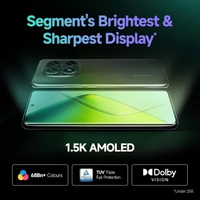 Redmi Note 14 Pro 5G Ivy Green 8GB RAM 256GB Storage|50 MP Sony Camera Setup|Corning Gorilla Glass Victus 2 | 1.5K 3D Curved AMOLED | Mediatek Dimensity 7300- Ultra