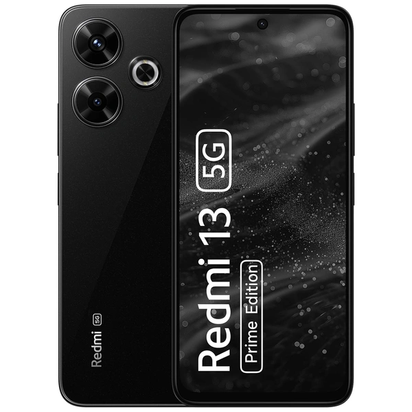 Redmi 13 5G Prime Edition, Black Diamond, 8GB+128GB