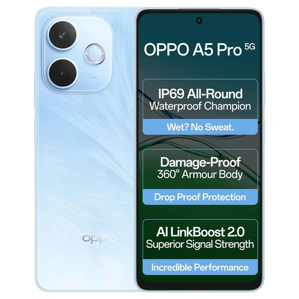 OPPO A5 PRO 5G  - BLUE, 8GB, 256GB