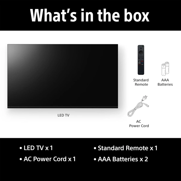  Sony 164 cm (65 inches) BRAVIA 2M2 Series 4K Ultra HD Smart LED Google TV K-65S25M2