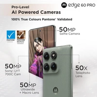 Motorola Edge 60 Pro 5G (Pantone Shadow, 8GB RAM, 256GB Storage)