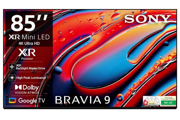 Sony BRAVIA 9 Series 215 cm (85 inches) 4K Ultra HD AI Smart Mini LED Google TV K-85XR90 (Black)