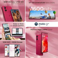Motorola G85 5G (Viva Magenta, 8GB RAM + 128GB Storage)