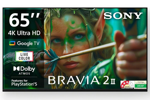  Sony 164 cm (65 inches) BRAVIA 2M2 Series 4K Ultra HD Smart LED Google TV K-65S25M2