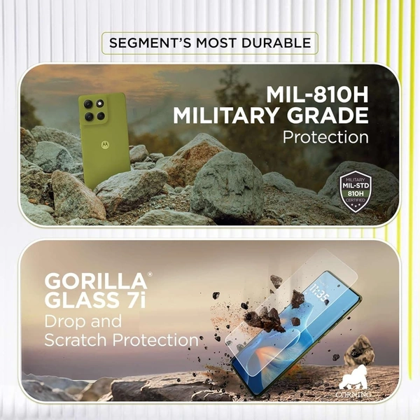 MOTOROLA Moto G86 Power 5G, 8GB Ram, 128GB Storage, Pantone Golden Cypress, Smartphone