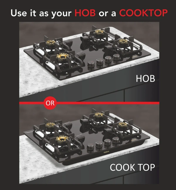 VIDIEM VOGUE V1 4-BURNER GAS COOKTOP