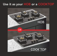 VOGUE 3-Burner Gas Cooktop