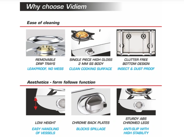 TUSKER 3Burner Gas Stove