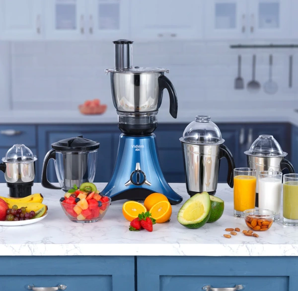 VIDIEM VSTAR ADC AZURE BLUE 1000W MIXER GRINDER