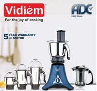 VIDIEM VSTAR ADC AZURE BLUE 1000W MIXER GRINDER