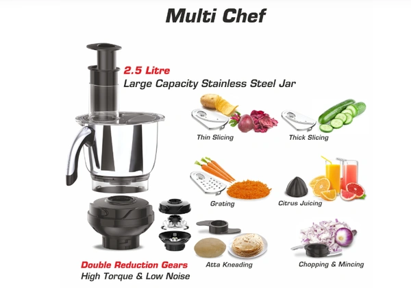 VSTAR ADC 750W MIXER GRINDER
