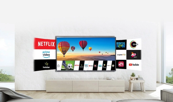LG 108cm (43) Smart TV (LM56), Quad Core Processor, 60Hz Refresh Rate, 20W Audio Output 43lm5600ptc