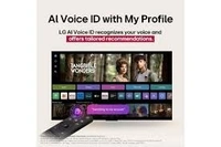 LG 108cm (43) 4K UHD AI TV (UA8300), α7 AI Processor Gen8, FILMMAKER MODE™, with Dolby Atmos 2025 43ua83006la