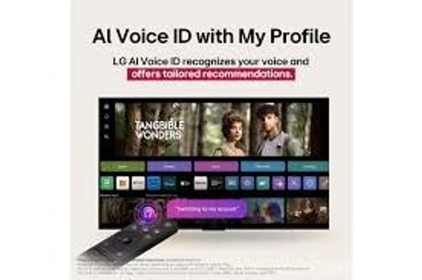 LG 108cm (43) 4K UHD AI TV (UA8300), α7 AI Processor Gen8, FILMMAKER MODE™, with Dolby Atmos 2025 43ua83006la