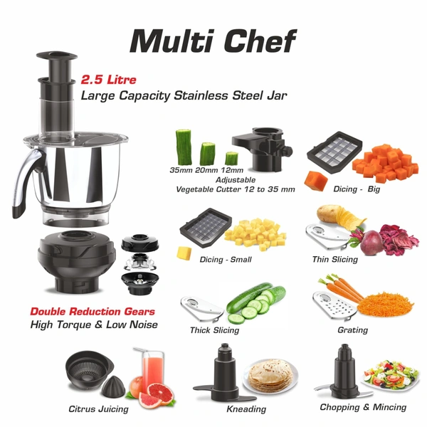 TUSKER 750W MIXER GRINDER