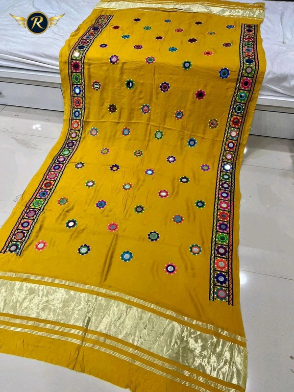 Dupatta Gajji Mirror 