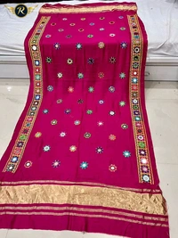 Dupatta Gajji Mirror 