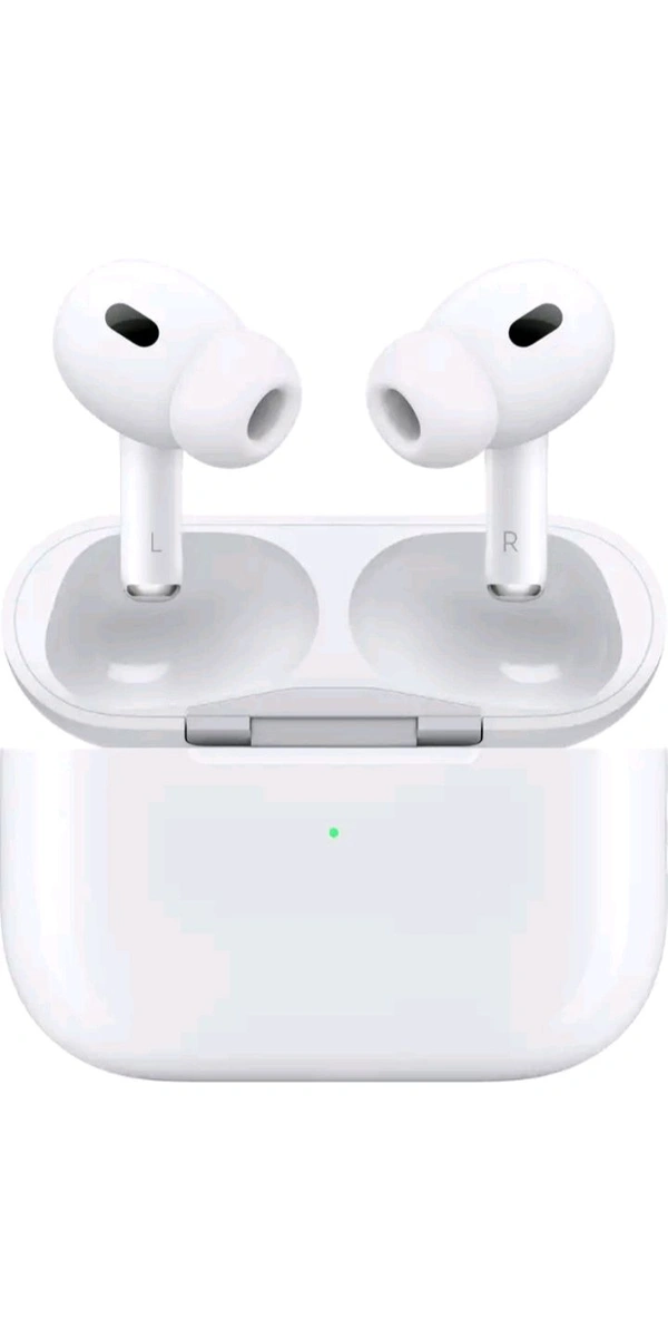 Refurbished Apple AirPods Pro (2nd generation) with MagSafe Case (USB-C) Bluetooth Headset (White, True Wireless) - White