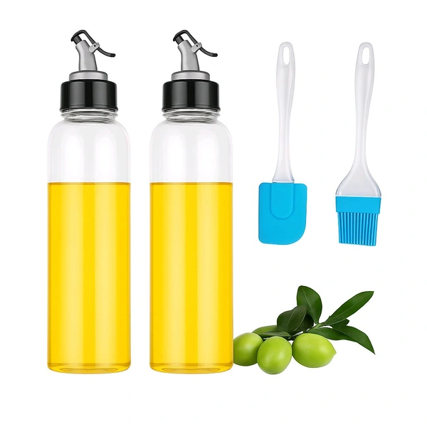 Premium Oil Dispenser Bottle – Leakproof for Kitchen Use - Complete Combo
