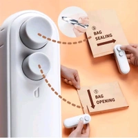 USB Rechargeable Mini Packet Sealer – 2 in 1 Cutter & Sealer

