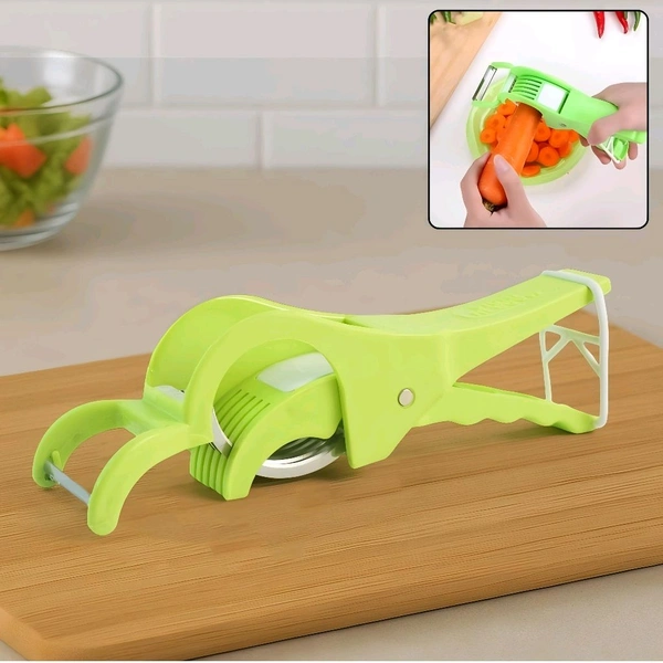 2-in-1 Vegetable Peeler & Slicer Tool