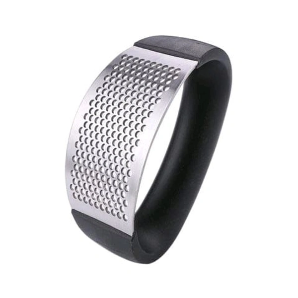 Stainless Steel Garlic Crusher Rocker – Easy Press Tool
