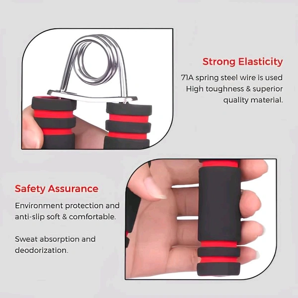 Foam Grip Hand Gripper for Strength Training – Wrist & Forearm Exercise Tool
