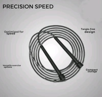 Premium Speed Skipping Rope for Cardio & Fat Burn

