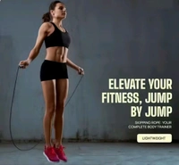 Premium Speed Skipping Rope for Cardio & Fat Burn

