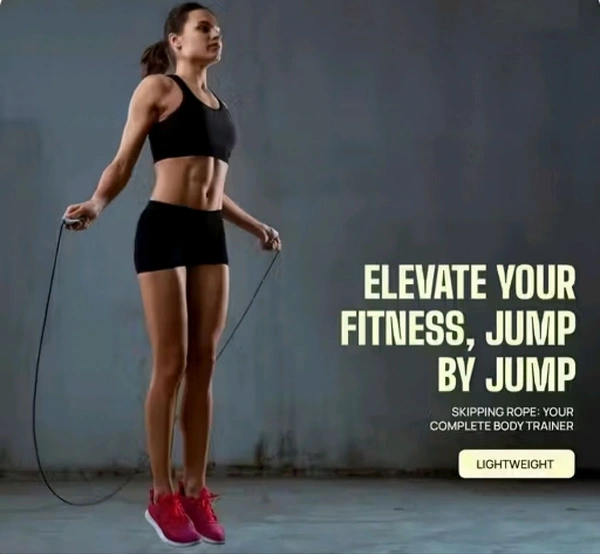 Premium Speed Skipping Rope for Cardio & Fat Burn


