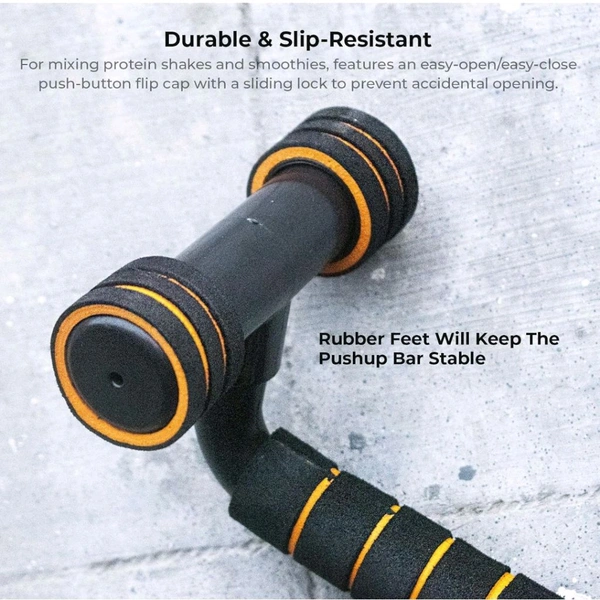 
Heavy-Duty Push-Up Bars for Home Workout – Non-Slip Grip

