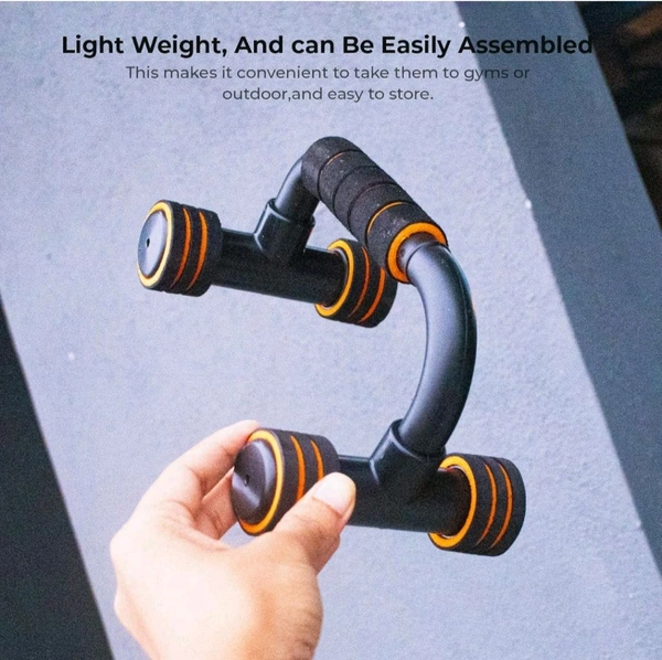 
Heavy-Duty Push-Up Bars for Home Workout – Non-Slip Grip

