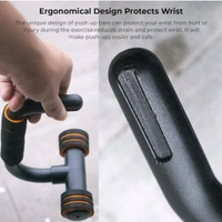 
Heavy-Duty Push-Up Bars for Home Workout – Non-Slip Grip

