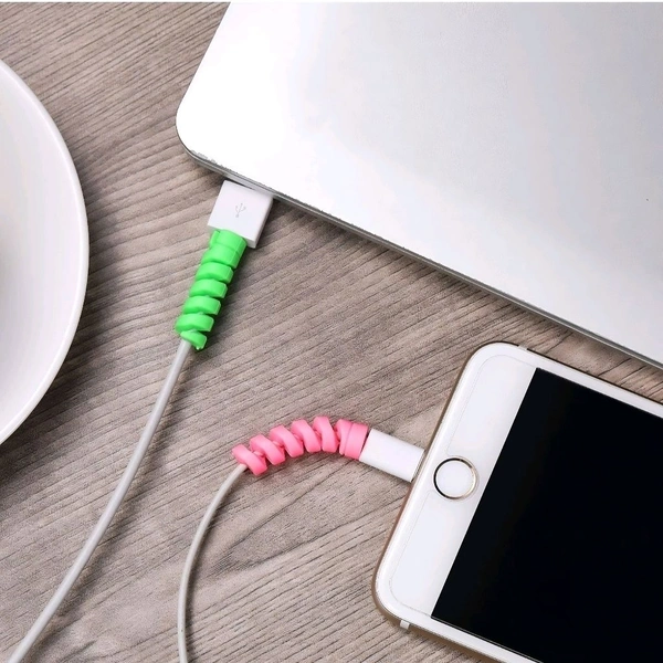 Premium Cable Protector for iPhone | Android | Type-C (Pack of 1)
