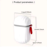 Soap Holder Box with Lid – 125g Travel Soap Case