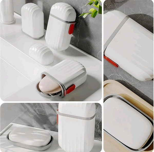 Soap Holder Box with Lid – 125g Travel Soap Case
