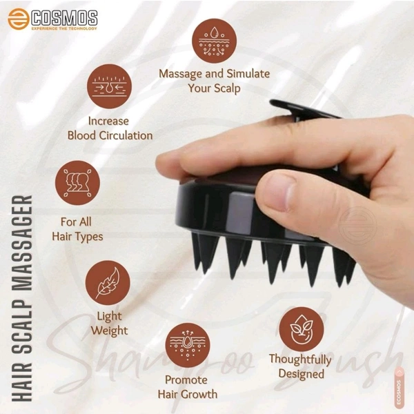 Hair Scalp Massager Brush for Hair Growth & Stress Relief

