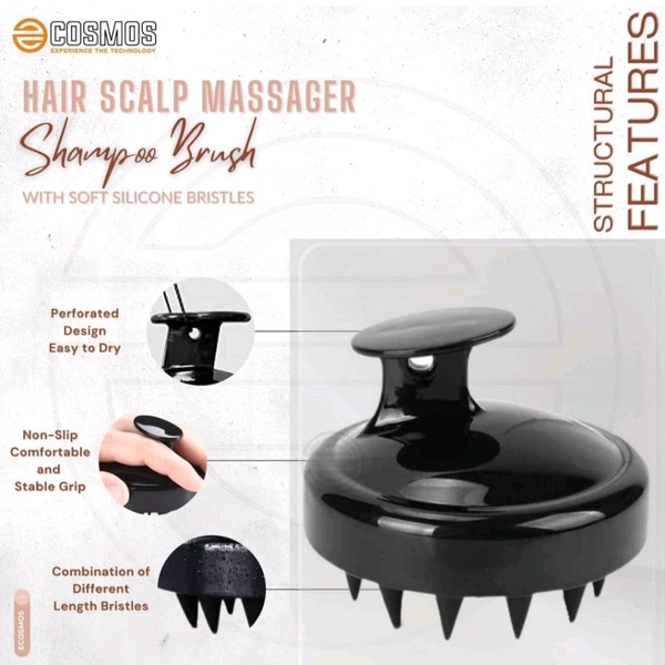 Hair Scalp Massager Brush for Hair Growth & Stress Relief

