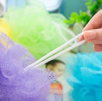 Soft Mesh Bath Loofah Sponge – Aqua Blue (Set 1)

